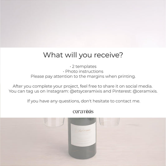 Wine Holder Pottery Template, Ceramic Slab Building, Digital Download