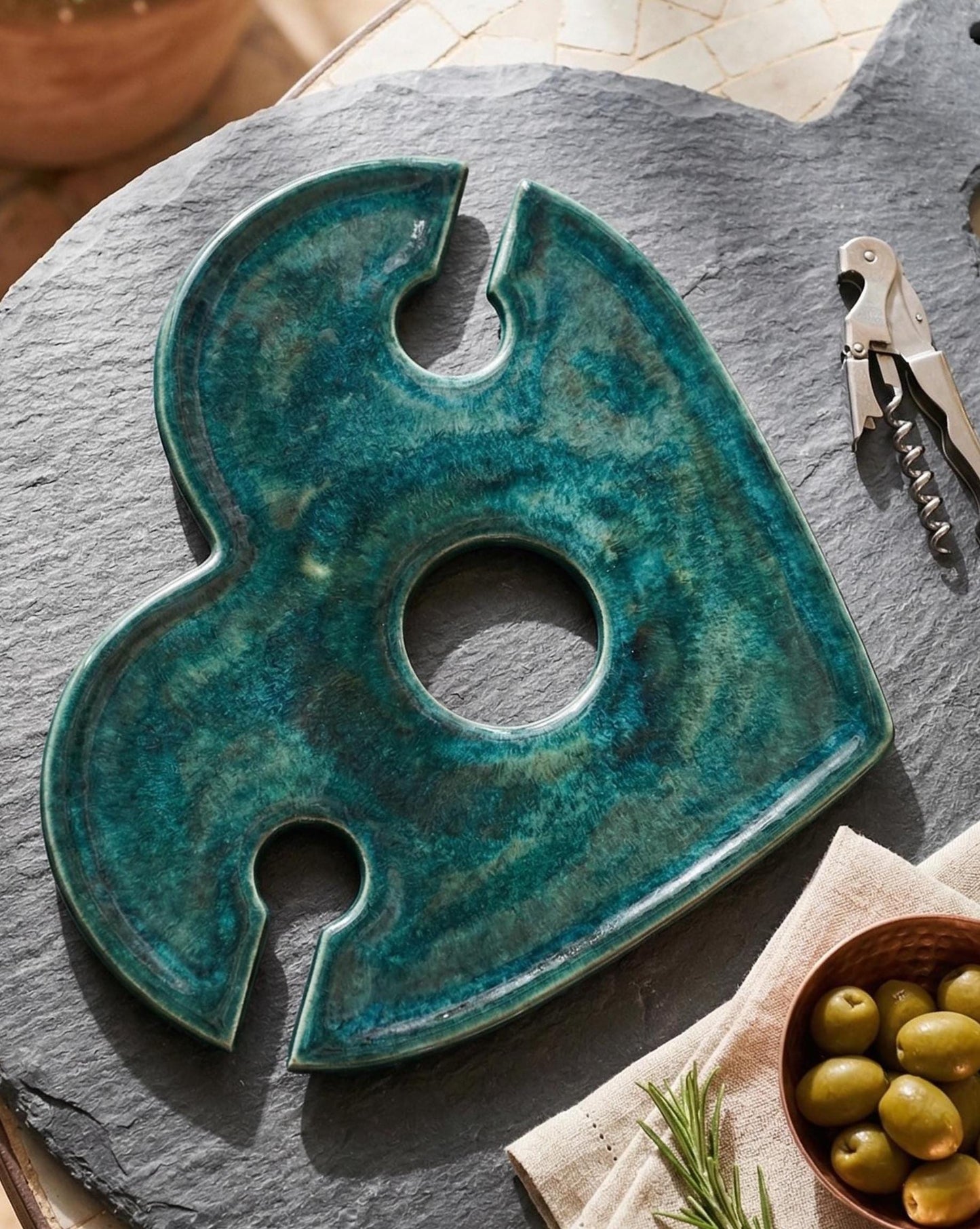 Wine Holder Pottery Template, Ceramic Slab Building, Digital Download