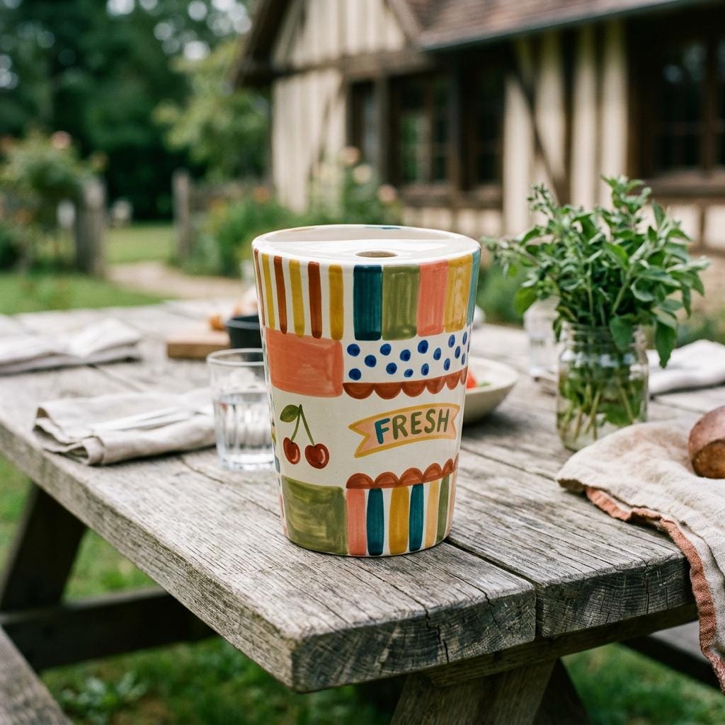 Travel Mug Pottery Template, Ceramic Slab Building, Digital Download