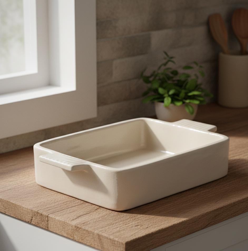Baking Dish Pottery Template, Ceramic Slab Building, Digital Download