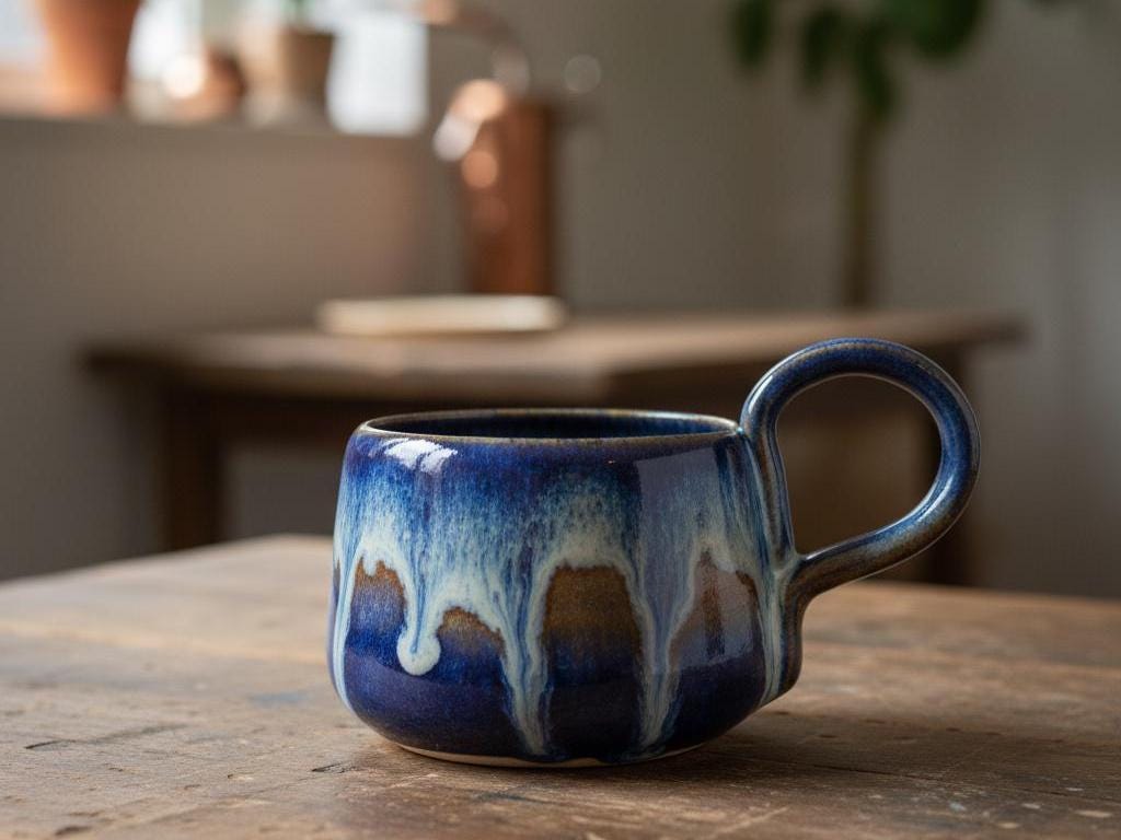 Mug Pottery Template, Ceramic Slab Building, Digital Download
