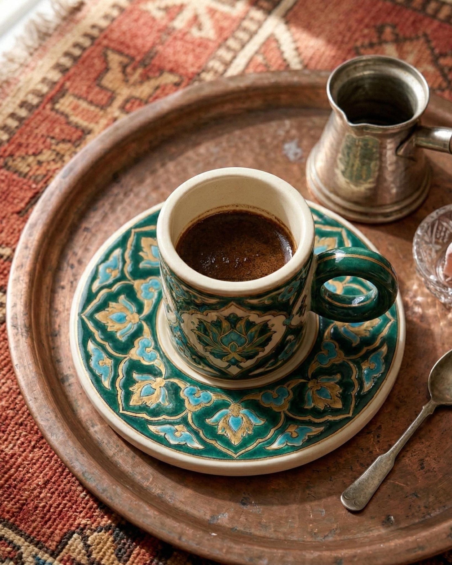 Espresso Cup Pottery Template, Turkish Coffee Mug, Ceramic Slab Building, Digital Download