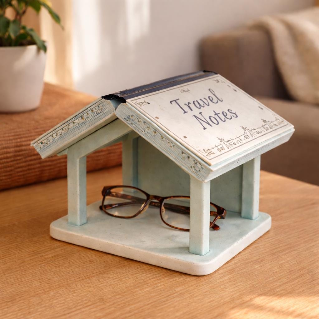 Book Holder Pottery Template, Ceramic Slab Building, Digital Download