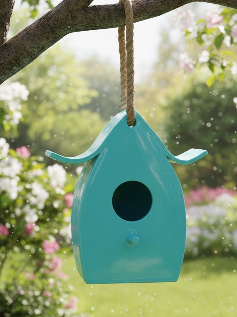 Birdhouse Pottery Template, Ceramic Slab Building, Digital Download