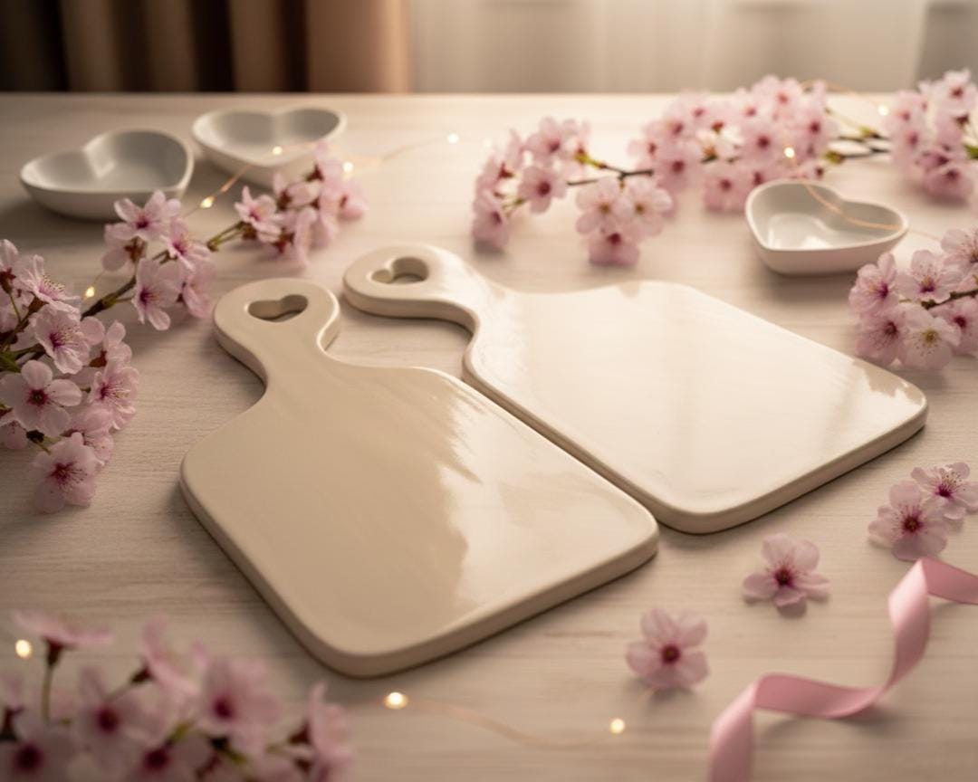 Charcuterie Boards Set Slab Building Template | Pottery Template | Ceramic Tools | Handbuilding | Digital Download