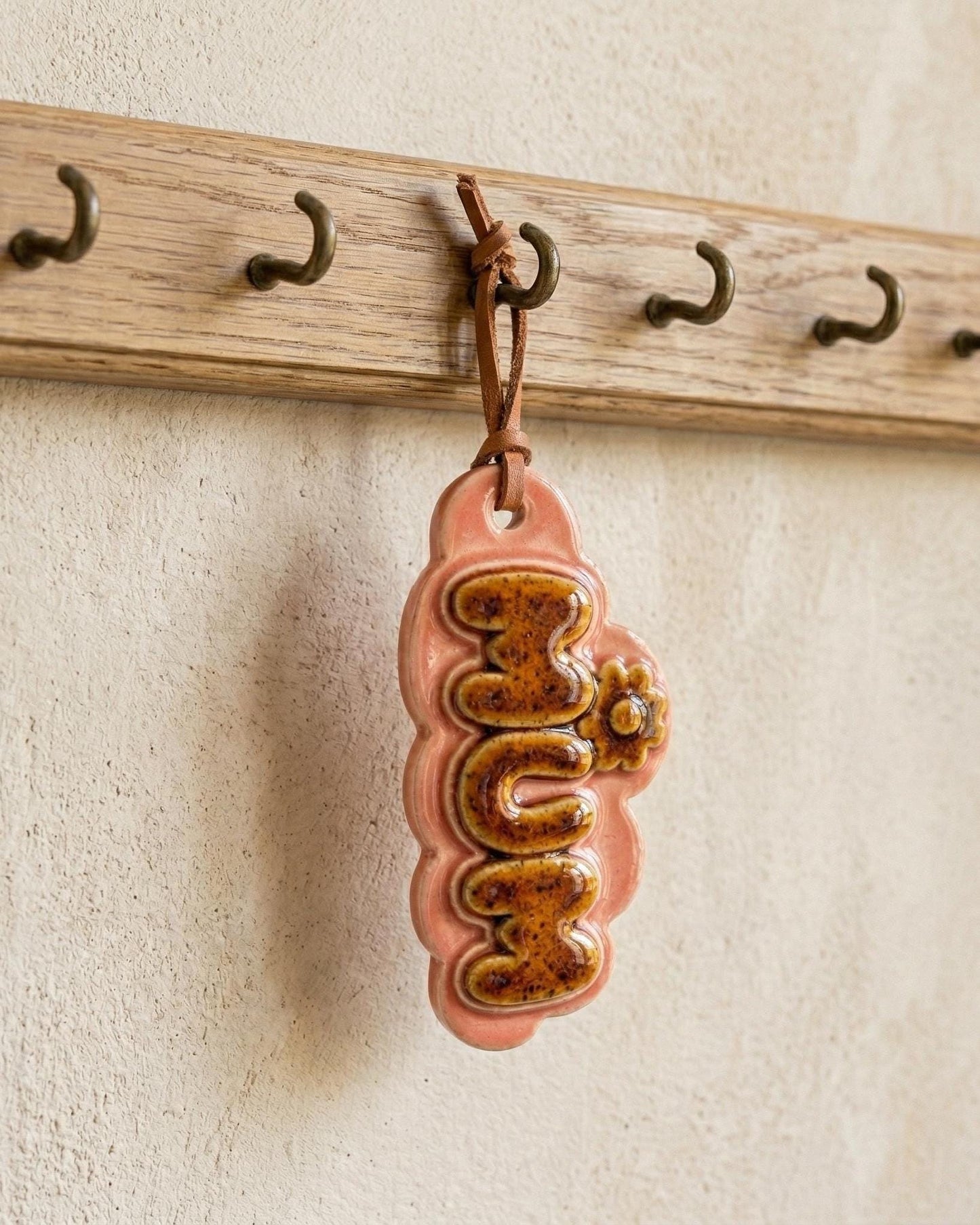 Mum Keychain Pottery Template, Ceramic Slab Building, Digital Download