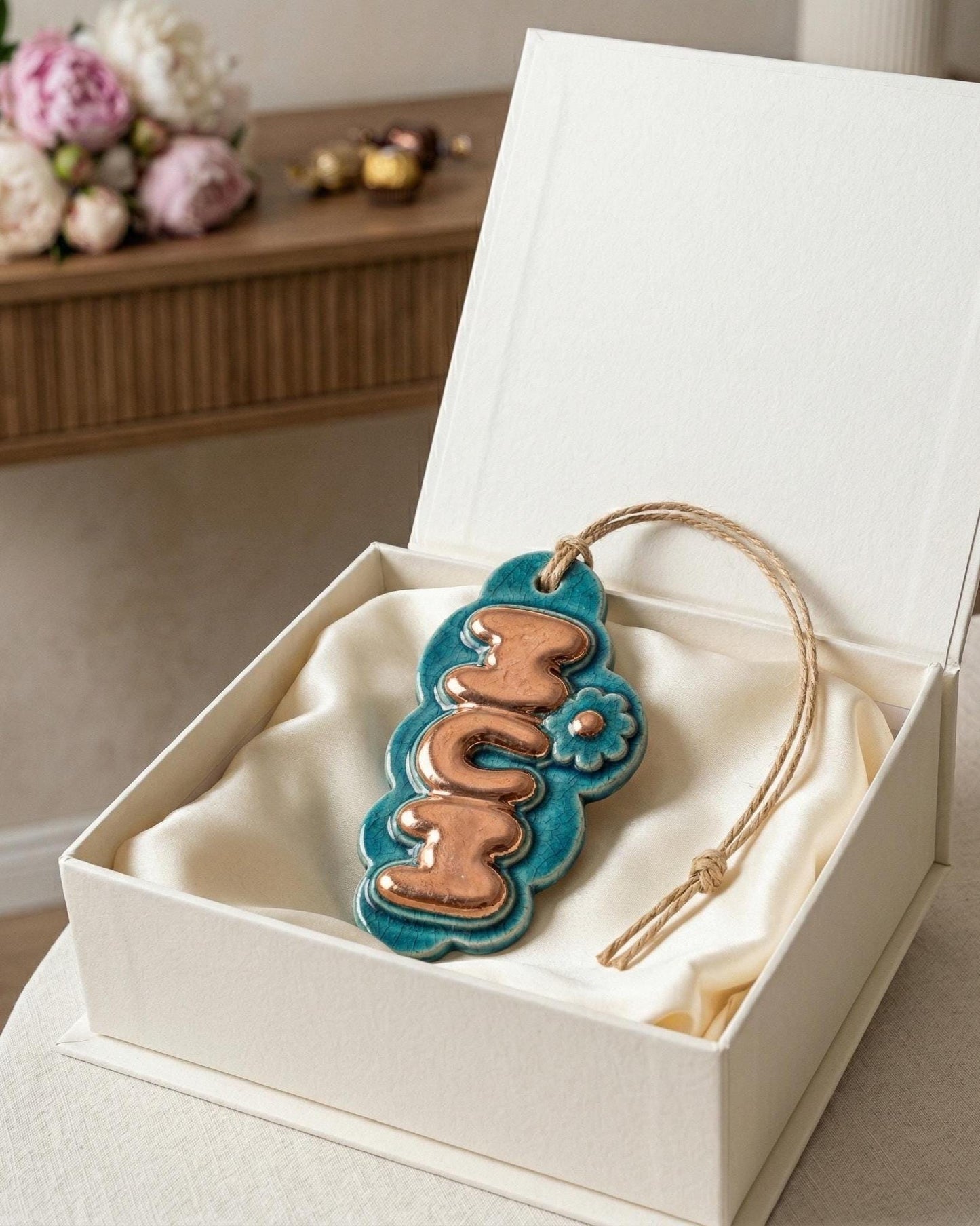 Mum Keychain Pottery Template, Ceramic Slab Building, Digital Download