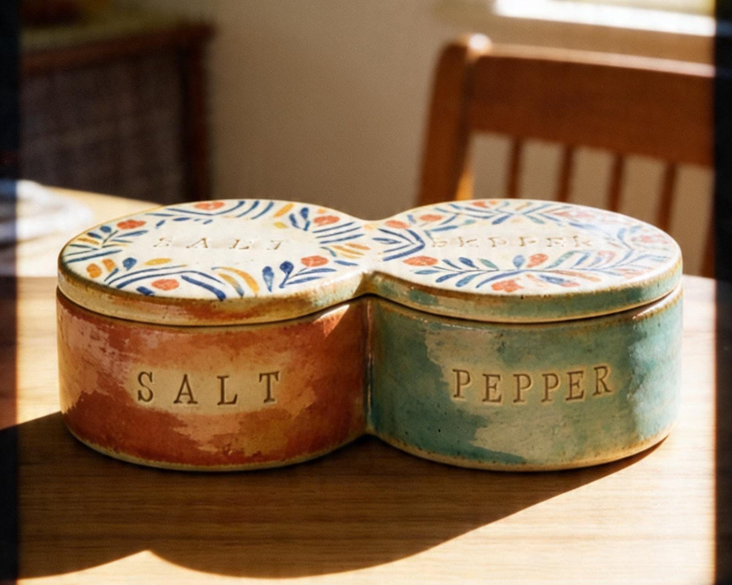 Salt Cellar Set Pottery Template, Ceramic Slab Building, Digital Download