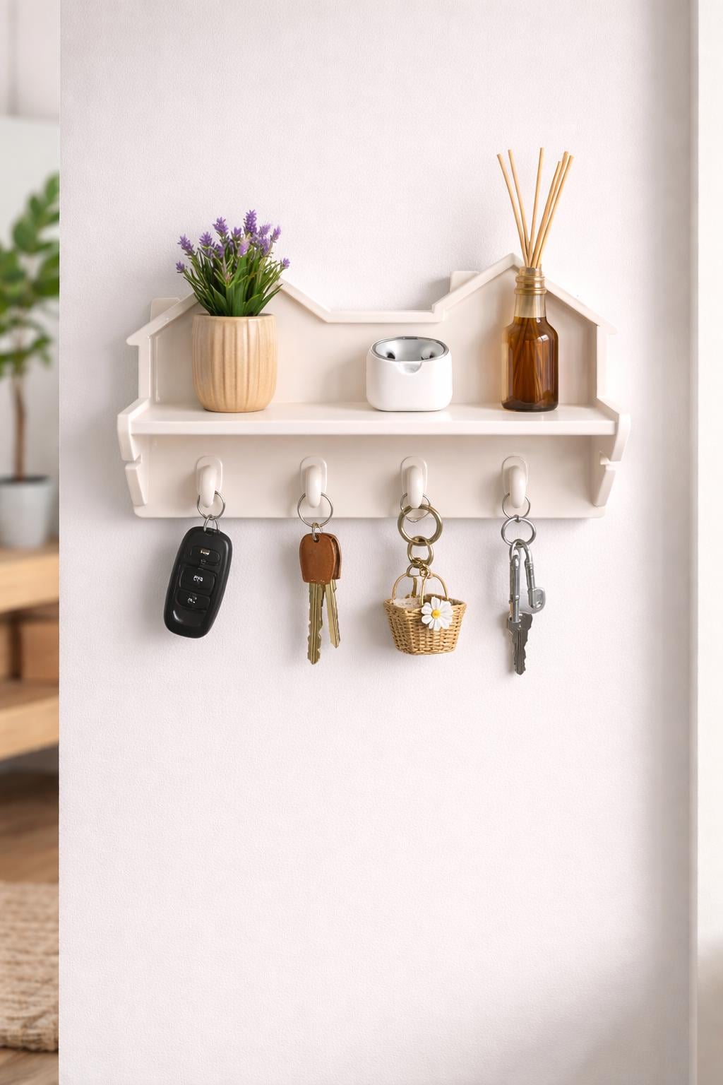Key Holder Pottery Template, Ceramic Slab Building, Digital Download