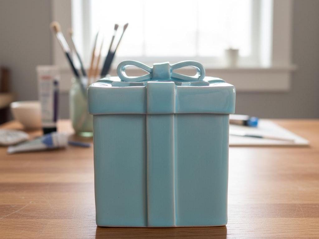Gift Box Pottery Template, Ceramic Slab Building, Digital Download
