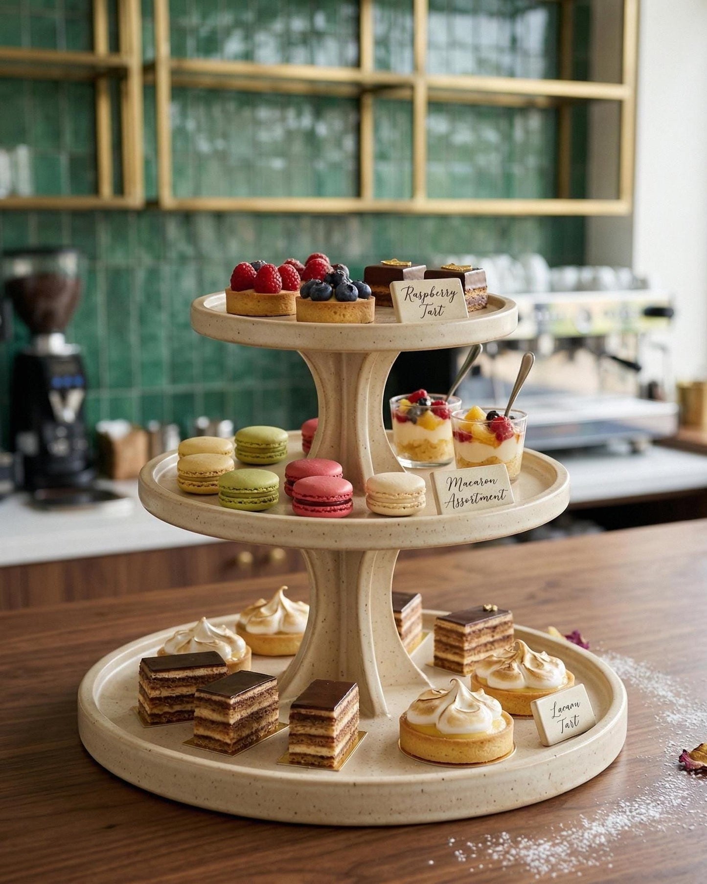 Dessert Serving Stand Pottery Template, Ceramic Slab Building, Digital Download