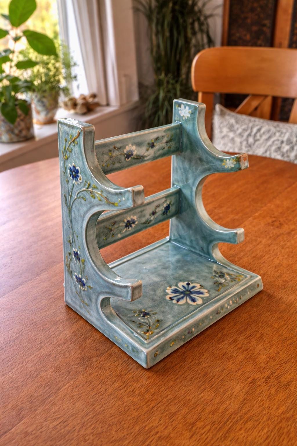 Wine Rack Holder Pottery Template, Ceramic Slab Building, Digital Download