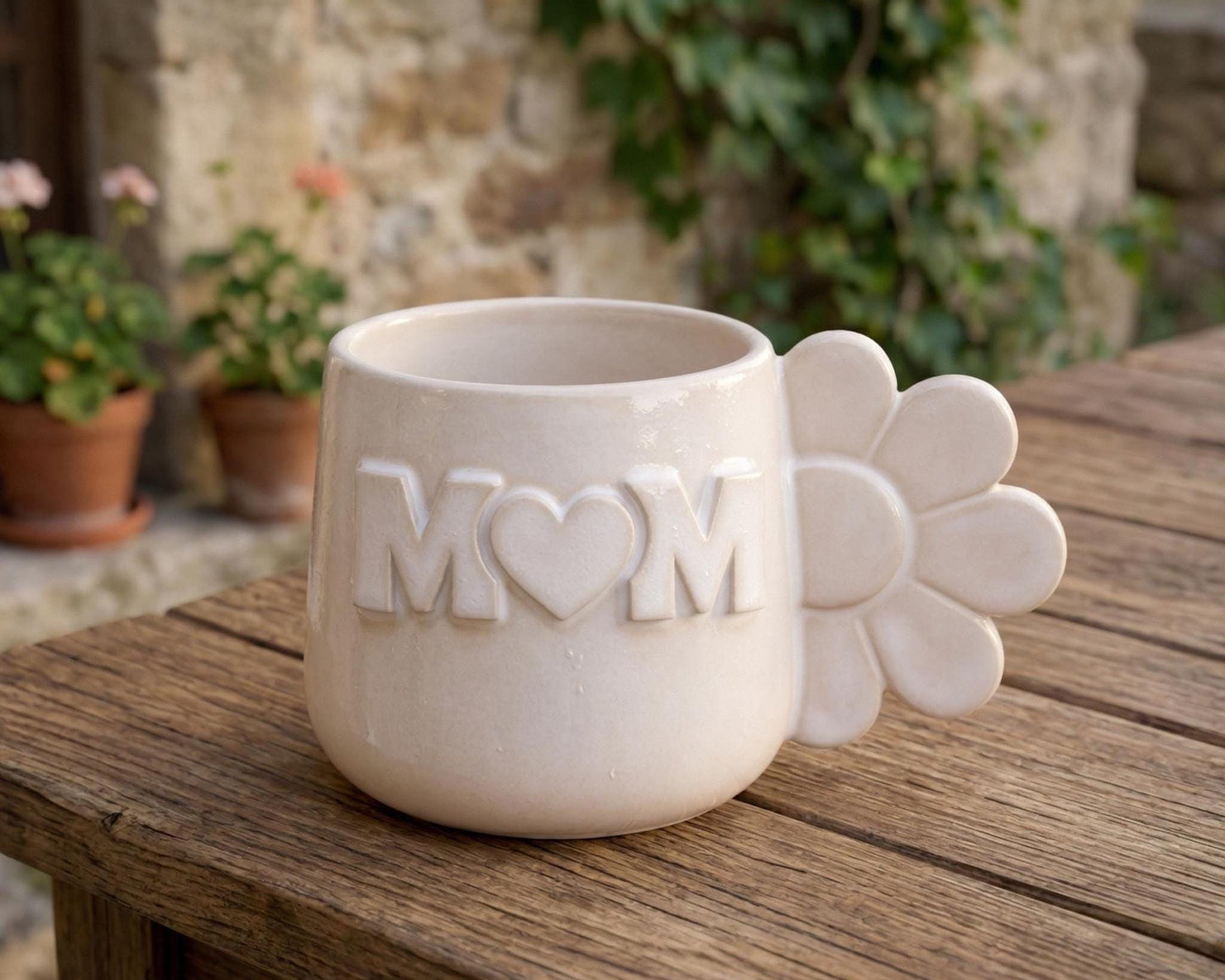 Mom Mug Pottery Template, Ceramic Slab Building, Digital Download
