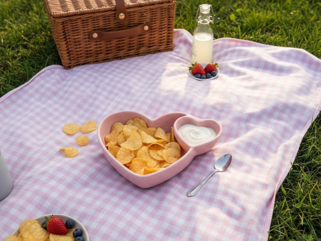 Heart Shaped Chips and Dip Bowl Template, Ceramic Slab Building, Digital Download