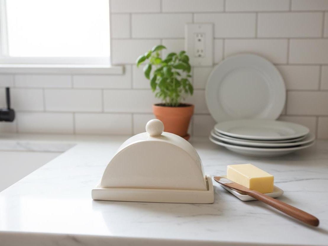 Butter Stick Dish Pottery Template, Ceramic Slab Building, Digital Download