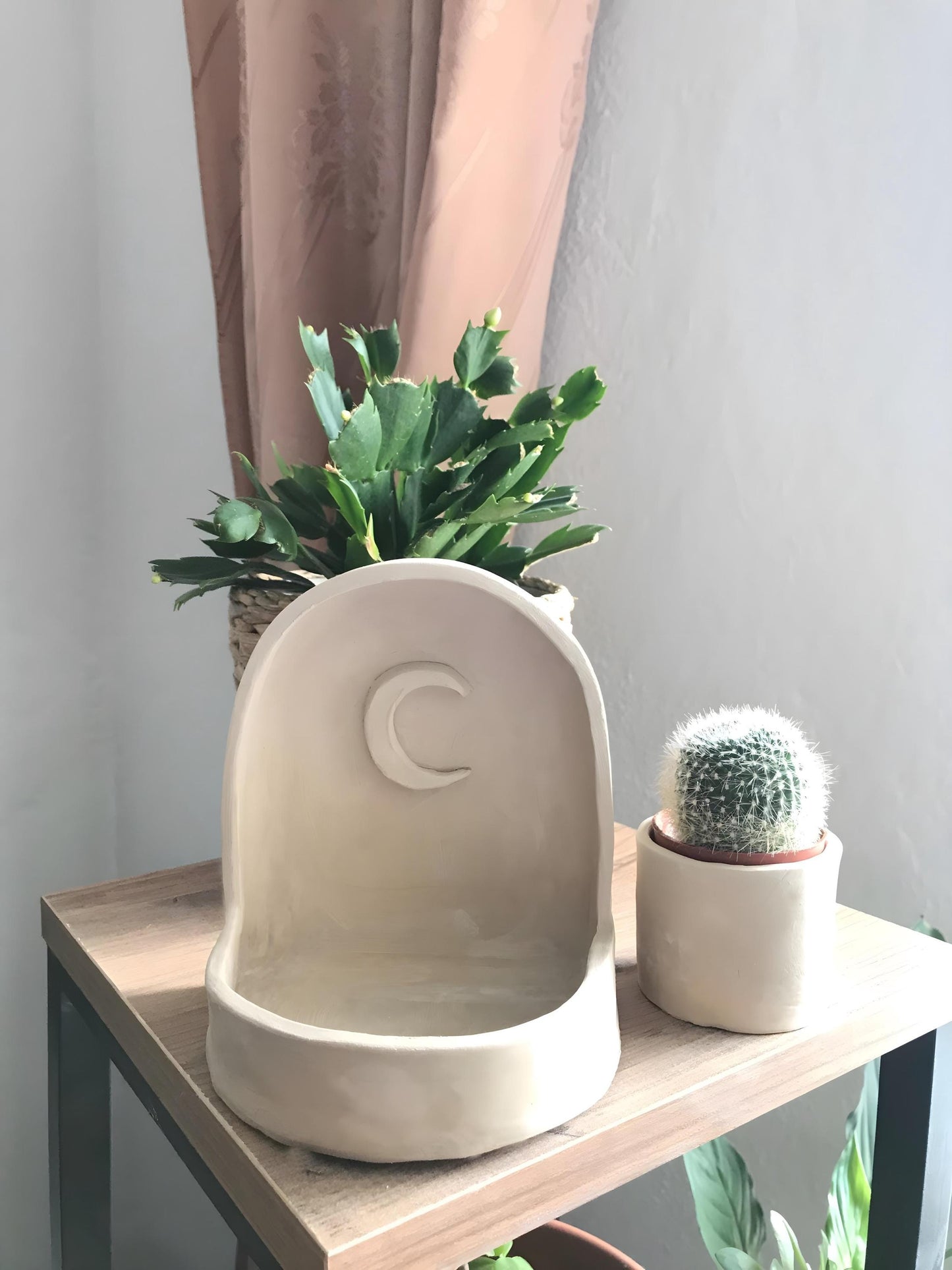 Wall Plant Shelf Pottery Template, Ceramic Slab Building, Digital Download
