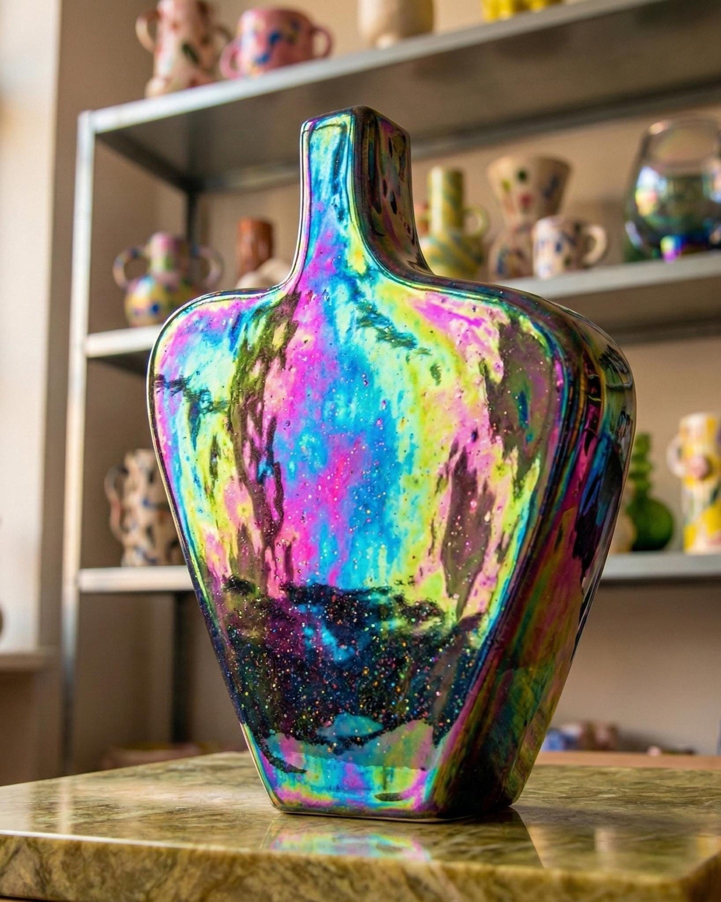 Vase Pottery Template, Ceramic Slab Building, Digital Download