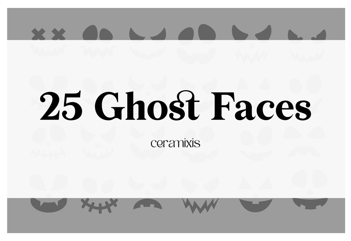 Ghost Candle Holder Pottery Template, Halloween Decor, Ceramic Slab Building, Digital Download