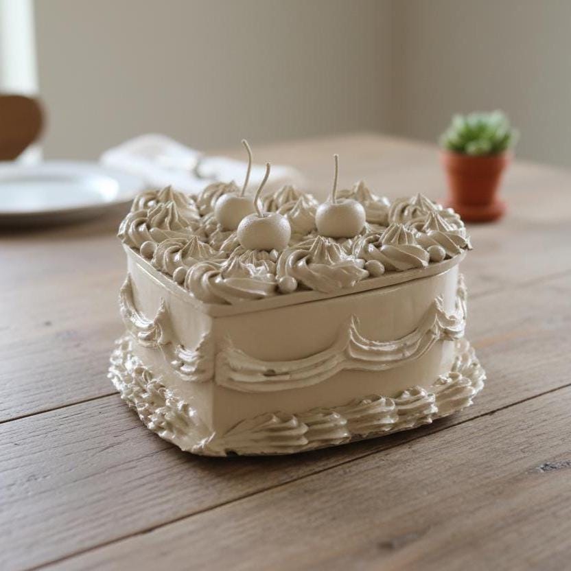 Heart Cake Box Organizer Slab Building Template | Pottery Template | Ceramic Tools | Handbuilding | Digital Download