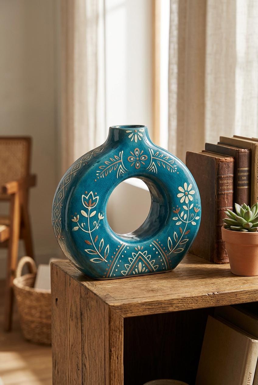 Vase Pottery Template, Ceramic Slab Building, Digital Download