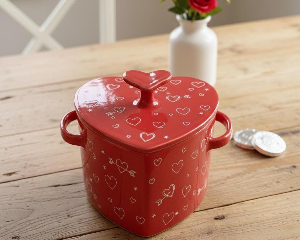 Heart Shaped Cooking Pot Slab Building Template | Pottery Template | Ceramic Tools | Handbuilding | Digital Download