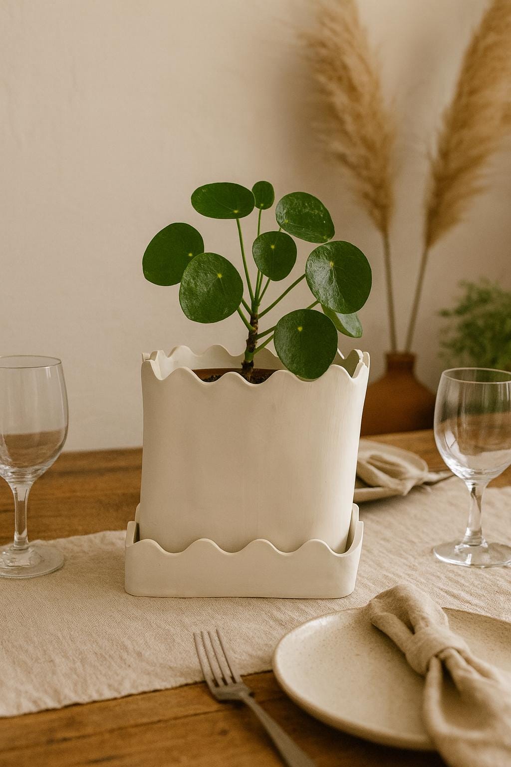 Square Planter Pottery Template, Ceramic Slab Building, Digital Download