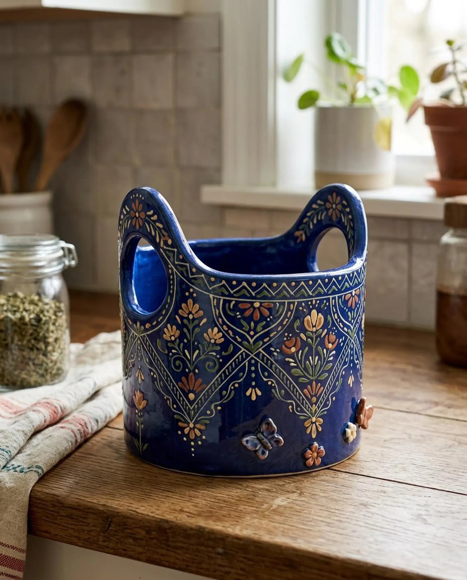 Berry Basket Pottery Template, Ceramic Slab Building, Digital Download