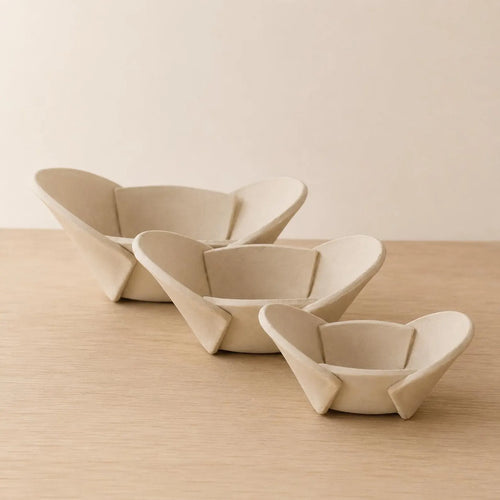 Oblong Bowl Pottery Template, Fold-Up Bowl, Ceramic Slab Building, Digital Download