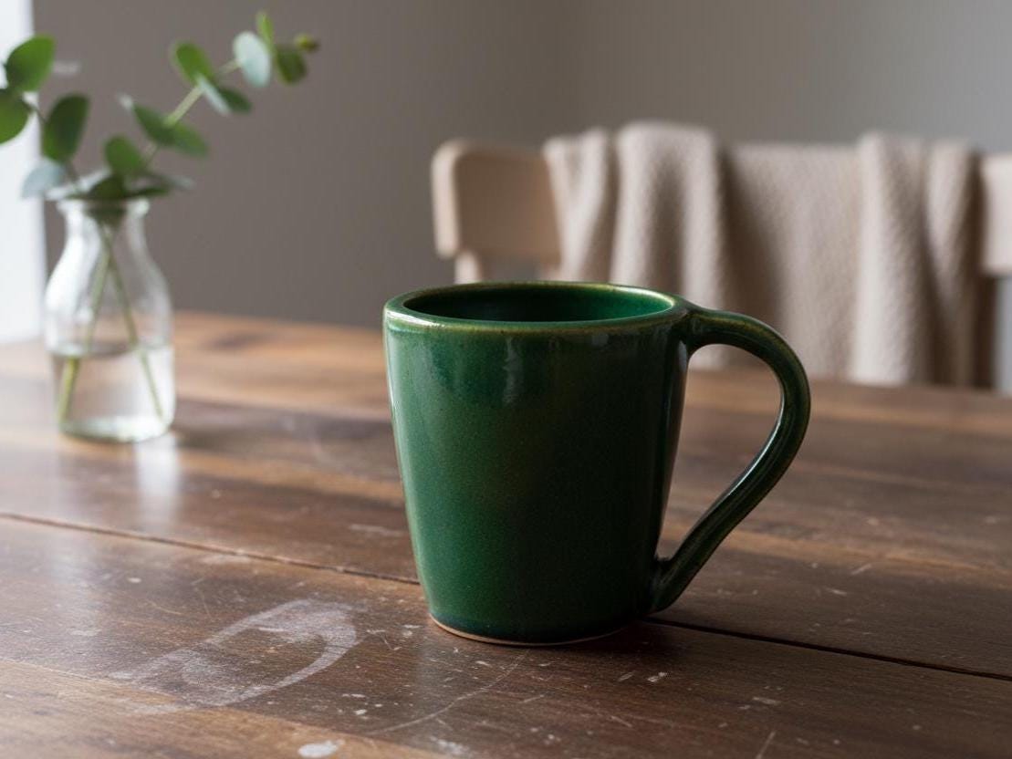Mug Pottery Template – Design 3, Ceramic Slab Building, Digital Download