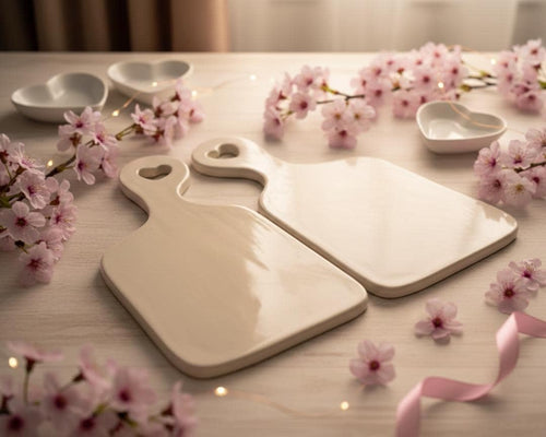 Charcuterie Boards Set Pottery Template, Ceramic Slab Building, Digital Download