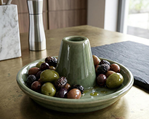 Olive Serving Dish Pottery Template, Ceramic Slab Building, Digital Download