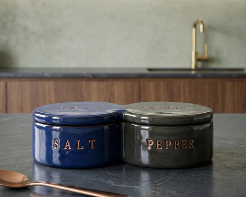 Salt Cellar Set Pottery Template, Ceramic Slab Building, Digital Download