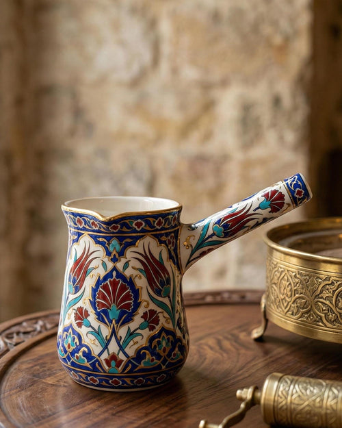 Ibrik Pottery Template, Turkish Coffee Pot, Ceramic Slab Building, Video Tutorial, Digital Download