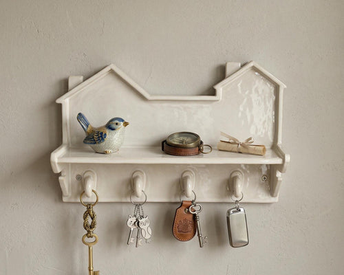Key Holder Pottery Template, Ceramic Slab Building, Digital Download