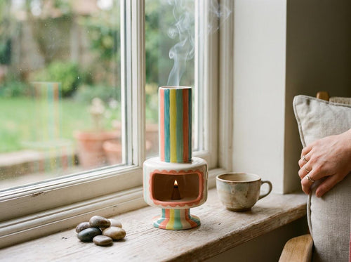 Cone Incense Burner Pottery Template, Chimney Incense Holder, Ceramic Slab Building, Digital Download PDF