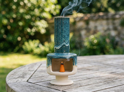 Cone Incense Burner Pottery Template, Chimney Incense Holder, Ceramic Slab Building, Digital Download PDF