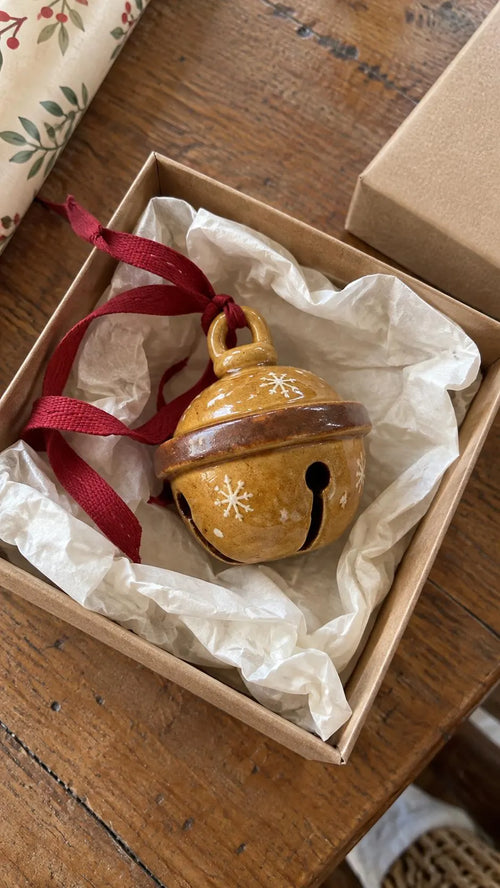 Jingle Bell Pottery Template PDF, Christmas Ornament, Ceramic Slab Building, Digital Download